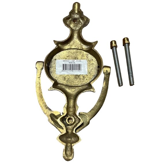 NEW BRASS IRISH DOOR KNOCKER WELCOME CEAD MILE FAILTE 8" X 3.5" LIFFEY ARTEFACTS - Picture 3 of 3